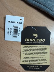 Burlebo Outdoors Hoodie Men’s Medium Gray Duck Graphic Pullover Sweatshirt NWT