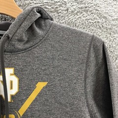 Under Armour Hoodie & Sweatshirts Mens Medium Gray Hooded Long Sleeve Pullover