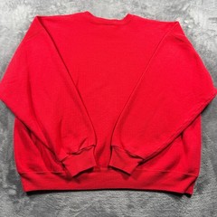 Vintage Ohio State Buckeyes Sweatshirt Mens XL Red Hanes Football NCAA Outdoor