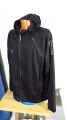 Adidas Combat Sports Rare Black Microfiber Hoodie Fits XXL Slim!