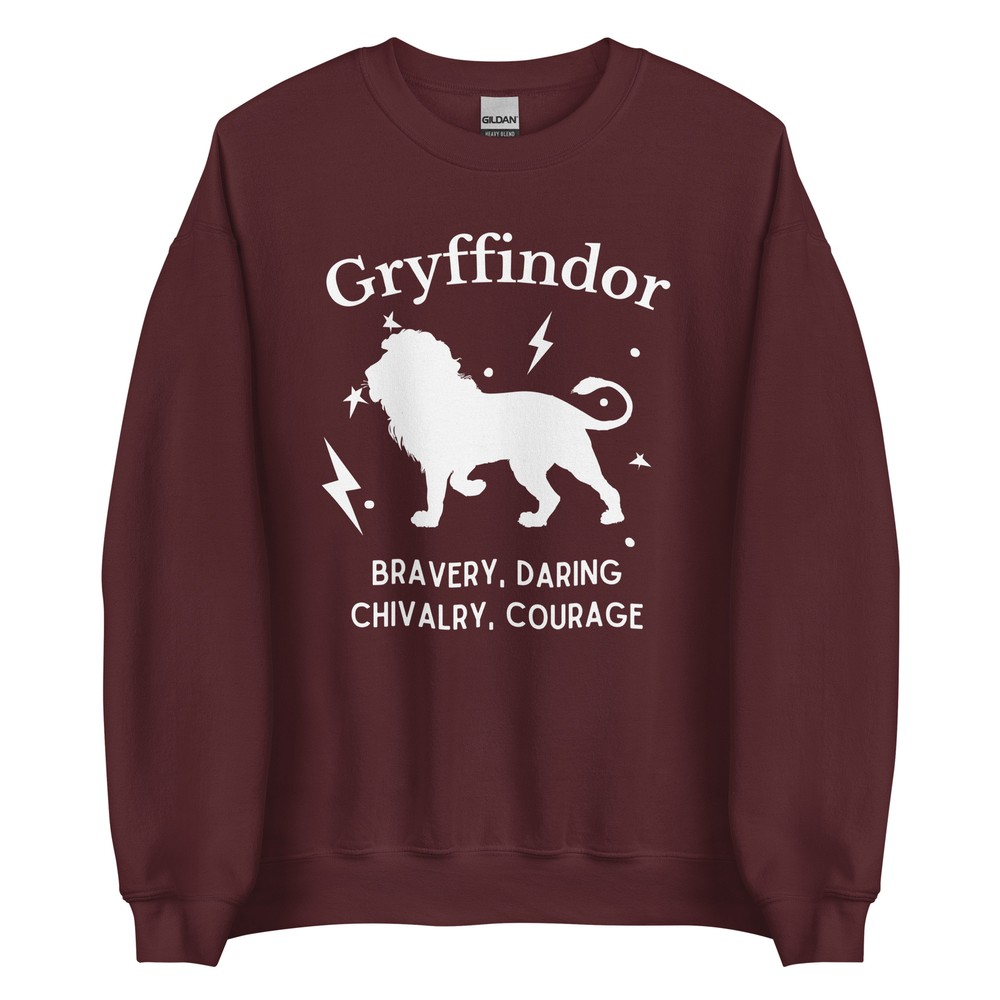 Gryffindor House Harry Potter Unisex Sweatshirt S,M,L,XL,2X,3X