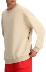 NWT Men’s Obermeyer Explorer Tech Crewneck Sweatshirt Large Cement $159