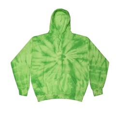 Tie Dye Multi-Color Hoodies, Adult S to XXXL 80% Cotton, L/S, Pockets No Zipper
