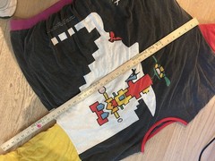 Vintage 1980’s Peter Max Sweatshirt Multicolor Face Graphic Reversable Pullover
