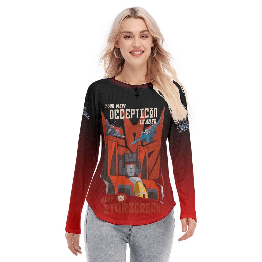 Women’s Starscream Decepticons Long Sleeves Blouse