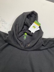 NEW John Deere Black Men’s sz Large Hoodie Sweatshirt Farm Idaho NWT