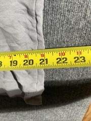 Hoodie Sweatshirt Mens Medium Gray Pullover Fleece Kangaroo Pocket Basic Solid