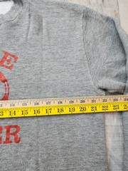 Vtg 90s Russell Athletic Page Soccer Sweatshirt Teens Youth Large