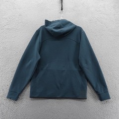 DSG Mens Sport Fleece Hoodie Teal Green Blue Sweatshirt Medium Pullover NEW