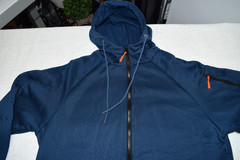 TACTICAL SWEATSHIRT MEN’S FULL ZIP HOODIE LONG SLEEVE JACKET W/ POCKET SZ XXL
