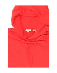 LEVI’S Mens Hoodie Jumper Small Red Cotton AS88
