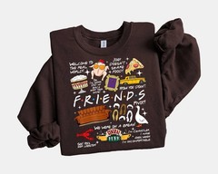 The One Where Its Thanksgiving Sweatshirt Funny Turkey Holiday Unisex Gift