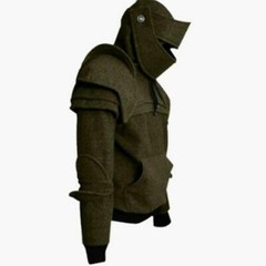Men’s Hoodie Sweatshirt Pullover Long Sleeves Pocket Casual Tops Punk Knight SZ