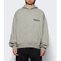 Fear of God Essentials Men’s Dark Oatmeal Essentials Hoodie NWT Size S