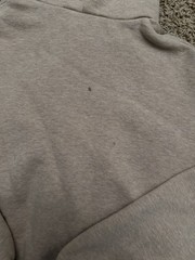 Essentials Fear Of God Beige Mock Neck Hoodie Size XXS Baggy Boxy Fit