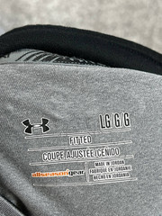 Under Armour Sweater Mens Large Gray All Season Gear Quarterzip *