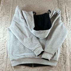 Pro Club Men’s Reversible Fleece and Thermal Hoodie Medium