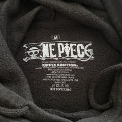 “One Piece”. ZORO. Size M. Black. Crew Full HOODIE. Sweatshirt