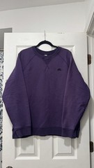 2010’S NIKE SB PURPLE CREW WITH STASH POCKET! Size XL!