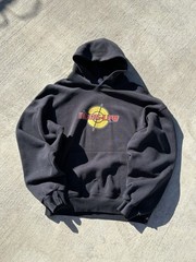 Hook UPS Vintage Hoodie Sweatshirt Skateboard Design Black