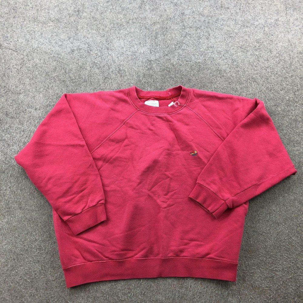 VINTAGE United Colors of Benetton Sweatshirt Mens Medium Crewneck Made USA 90s
