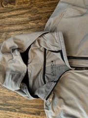 Laird Hamilton Apparel Hooded Mens L Gray full zip Front Pocket Casual jacket