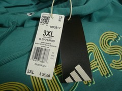 Adidas Fleece Active 3XL BRAND NEW Hoodie Pullover NWT