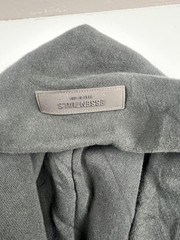 ESSENTIALS Fear Of God Hoodie Sweatshirt Mens XXS Dark Gray Pullover Fleece Logo