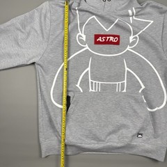 Astro Boy x Southpole Anime Hoodie Gray Mens XXL Sweatshirt Box Logo Mighty Atom