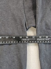 Anti Social Social Club “Coral Crush” Black Hoodie Sweatshirt Faded Size Medium