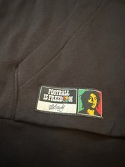 adidas x Bob Marley Jamaica Soccer Pullover Hoodie Black Men’s Size M