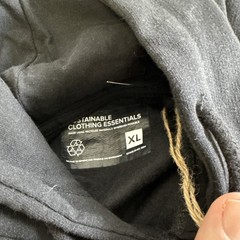 Sustainable Clothing Essentials Hoodie Mens M