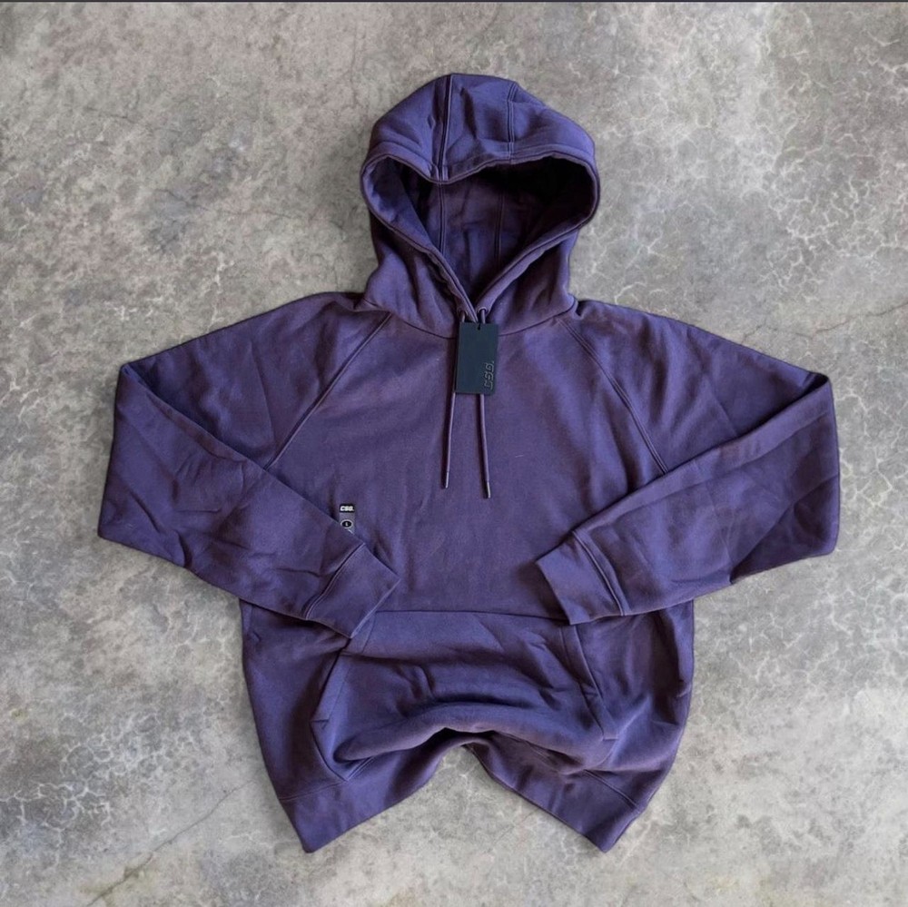 NWT Champs CSG Purple Plum Troupe Hoodie Sweatshirt Activewear Size Large