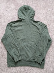 The North Face Hoodie Graphic Logo Hooded Pockets Men’s Medium Olive Color