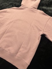 Hugo Boss Men’s Niftyhood Logo Cotton French Terry Pullover Hoodie-Dark Pink/Lg