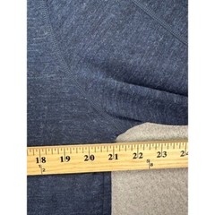 VRST Shirt Mens Medium Blue Quarter Zip Pullover Hooded Activewear Long Sleeve