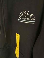 Hurley Men’s Size Medium Regular Fit Ultra Soft Fleece Pullover Hoodie