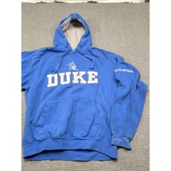 Old Varsity Brand Duke Blue Devils Hoodie Royal Blue Mens Large RN94051