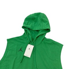 Jordan Dri-FIT Sleeveless Pullover Training Hoodie Size L Green DQ7946-388