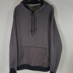 Burton Durable Goods Dryride Pullover Hoodie Plum & Black Microprint Men’s XXL
