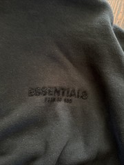 Men’s Small Essentials Hoodie Black