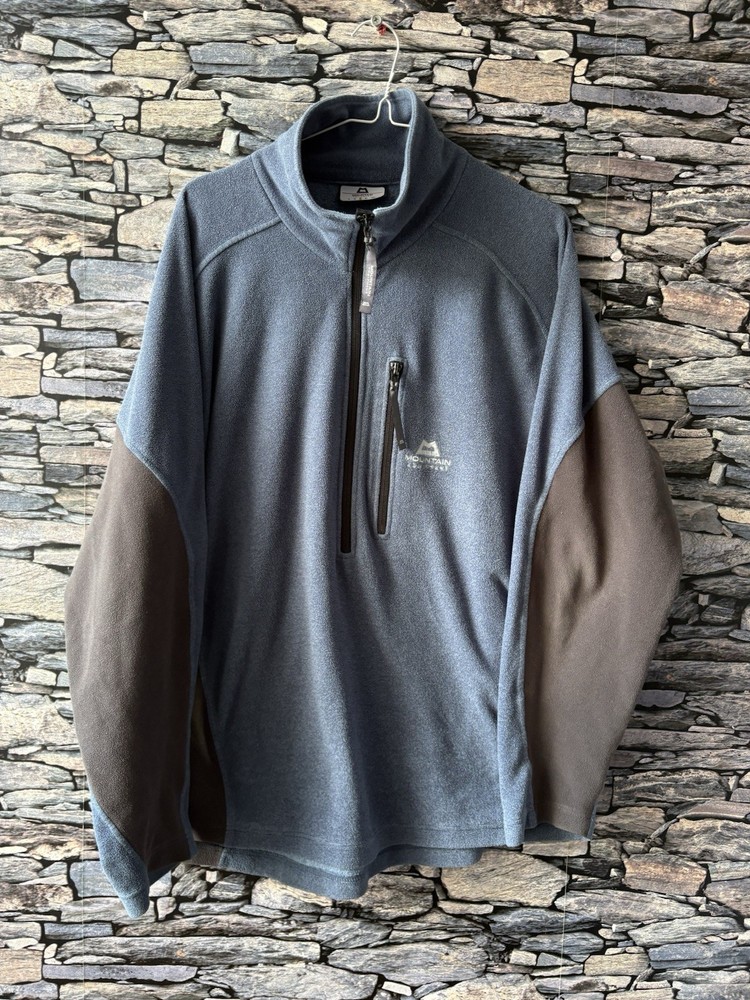 Mountain Equipment Half Zip Fleece Pullover Men’s Size Large Vintage Walking VGC