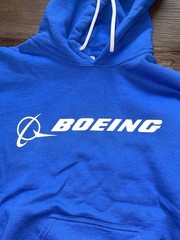 Boeing Graphic Pullover Hoodie | Size Small/ Extra Small (See Description)