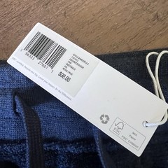 BNWt Outerknown Hightide Sweatshorts Men’s Size XXL Navy Blue