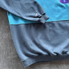 Vintage 90s Umbro Blue Color Block Sweatshirt Men’s Medium