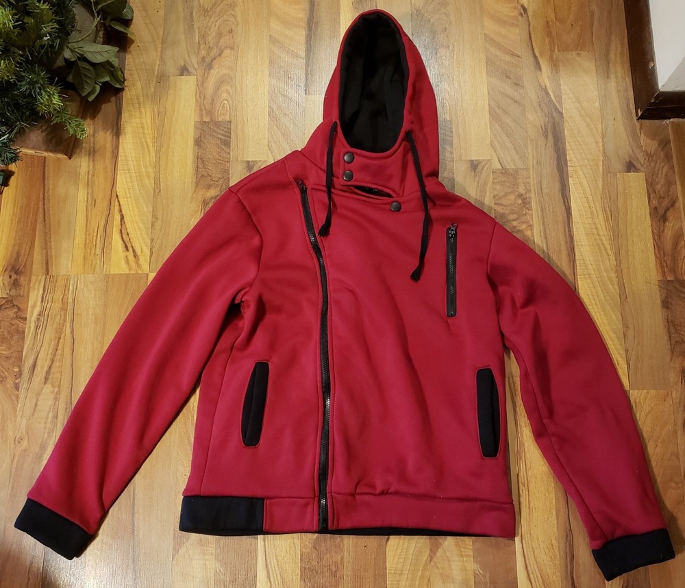 PAUL YI RED HOODIE SIZE ADULT XXXL PRE-OWNED
