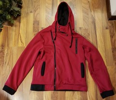 PAUL YI RED HOODIE SIZE ADULT XXXL PRE-OWNED