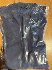 Duluth Trading Heavyweight Quarter Zip Sweatshirt Mens L Navy Cotton Workwear