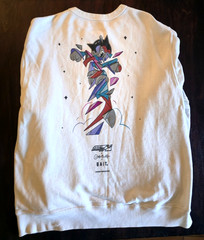 Rare BAIT X ASTRO BOY X LOUIS DE GUZMAN CREWNECK Sweatshirt Men’s XL White