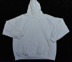 Gildan Heavy Blend Blank Pullover Plain White Hoodie Mens Large Bulk Lot Of 6